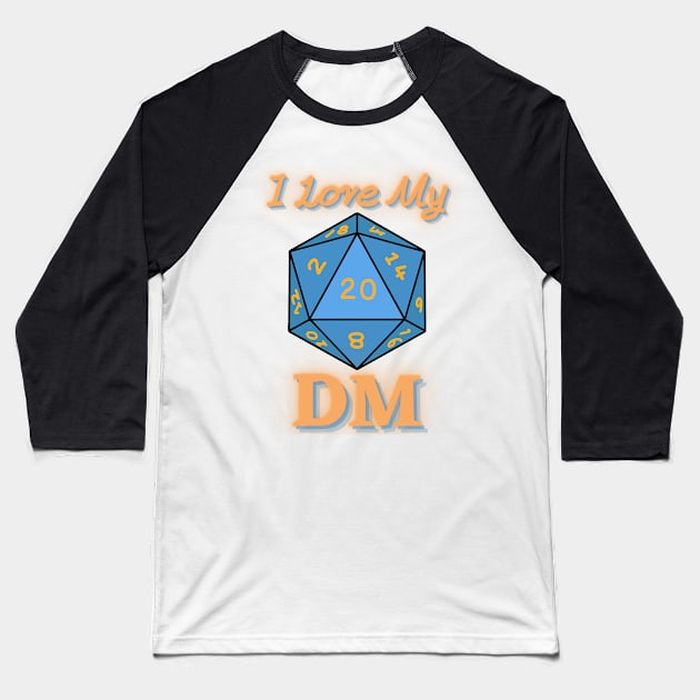 I Love My DM Baseball T-Shirt by AKawaiiPastels